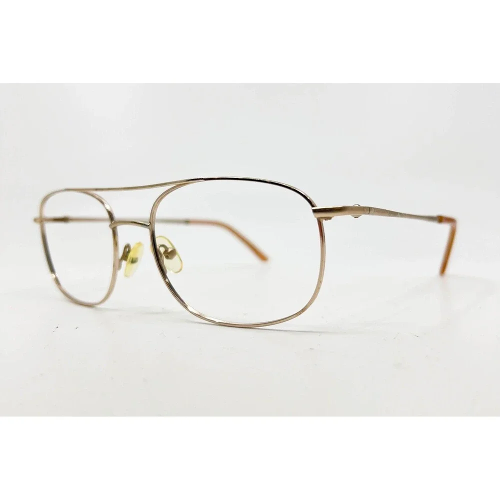 Unbranded Aviator Eyeglasses Rose Gold Tone Women 54-18-140